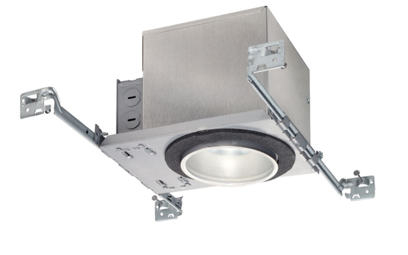 Juno. IC1LED. 4'' IC 900 LUMEN LED DOWNLIGHT NEW CONSTRUCTION LENSED TRIMS.