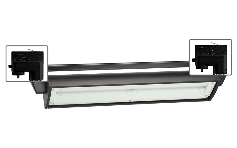 Juno. T257L HTEK. TRAC-MASTER 70W LED WALL WASH/FLOOD.