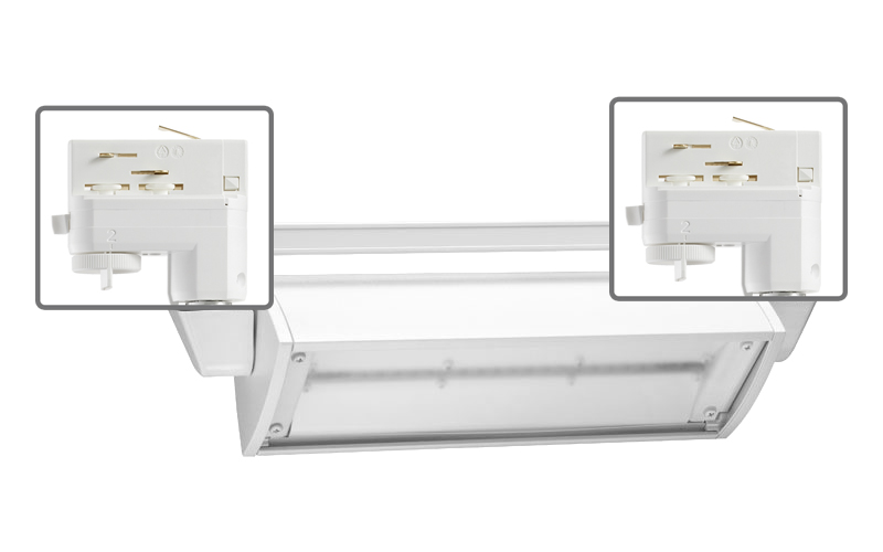 Juno. T256L HTEK. TRAC-MASTER 35W LED WALL WASH/FLOOD.