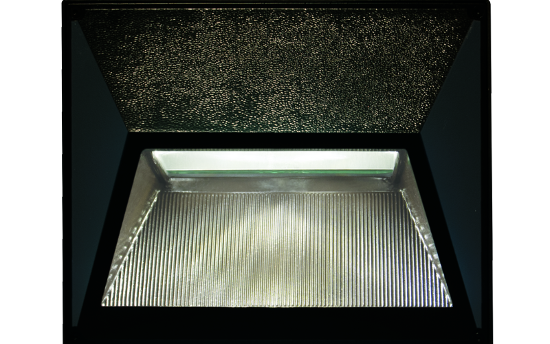 KIM Lighting. LLF60. LED Low Level Floodlight Concealed Lens with Guard Symmetric Downward.