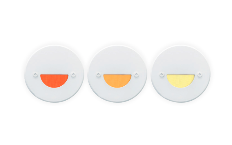 Kirlin Lighting. LNR-05077. Wayfinding Series ''Half Round'' 5'' Nightlight LED.