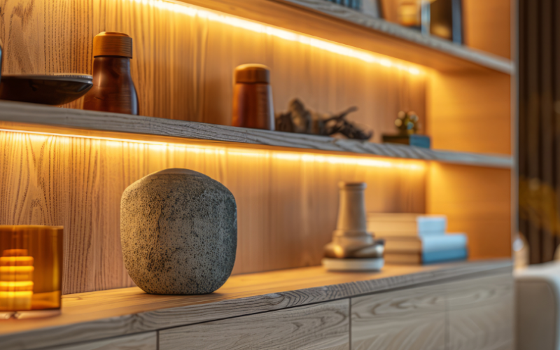 LLI Architectural Lighting. LLI-MCF. MICRO FLANGED EXTRUSION + LED TAPELIGHT.