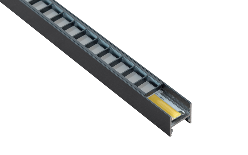 LLI Architectural Lighting. LLI-SQRL. SQUARE LOUVER EXTRUSION + LED TAPELIGHT.