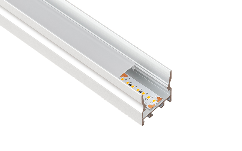 LLI Architectural Lighting. LLI-WDG. WIDE DOUBLE GLARE SHIELD EXTRUSION + LED TAPELIGHT.
