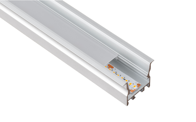 LLI Architectural Lighting. LLI-WDR. WIDE REGRESSED EXTRUSION + LED TAPELIGHT.