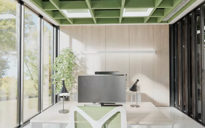 Ledalite. TV. TruVue Architectural Linear Wall.