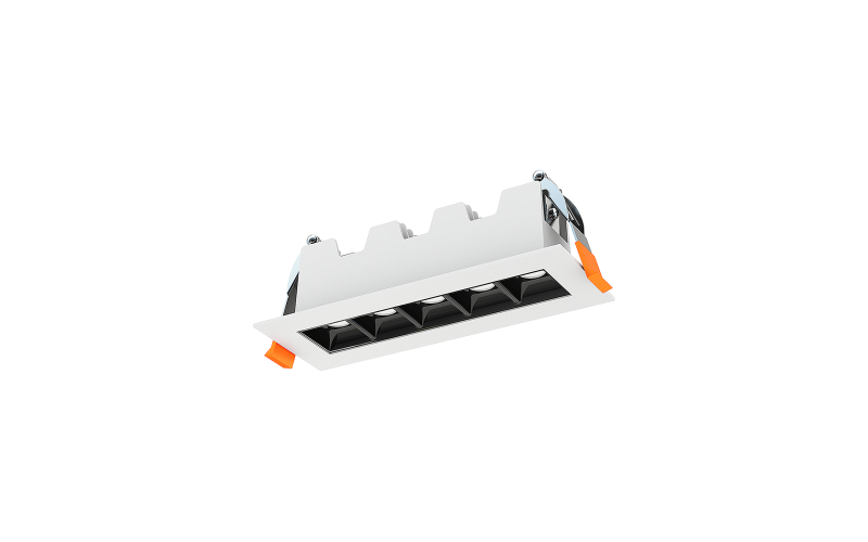 Lotus LED Lights. JXL-TXH05-T11W-5CCT. 5 LED Linear Recessed 11W 5CCT.
