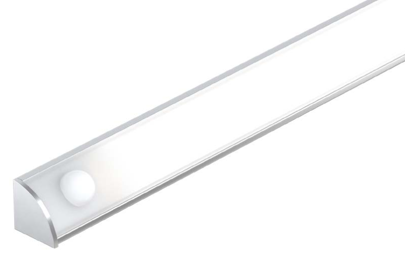 K45M. Kendo 45M Round with Sensor Static White Linear Valance