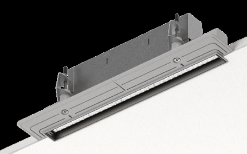 Luminii. SLD. Stenos Trimless 12” Linear Downlight Micro Optic Family.