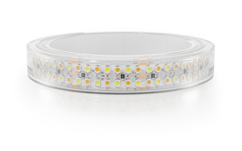 Luminii. LLTW60X2WET-T. LineLED 60X2 Series Double Row IP65, IP67, & IP68 Rated TW LED Strip - 24 V.