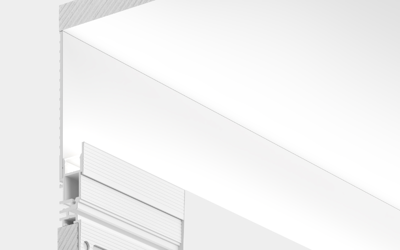 Luminii. KREST. Krest Edge System - Dynamic Color Linear Mud-In Illumination System.