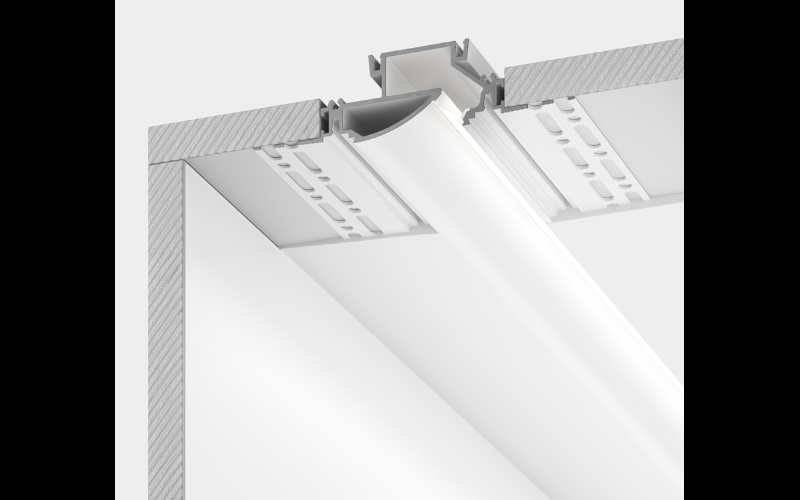 Luminii. KREST. Krest Wash System - Dynamic Color Linear Mud-In Illumination System.