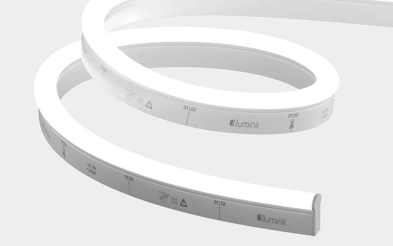 KBMDH. Kurba Medium Dome Horizontal Dynamic White Flexible LED strip