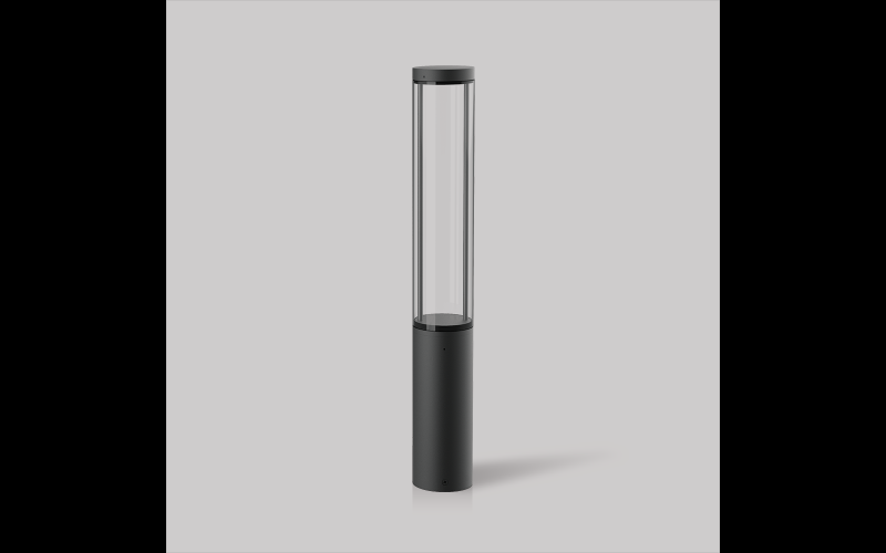Luminis. CL627. Lumistik Ø6'' bollard with acrylic diffuser.