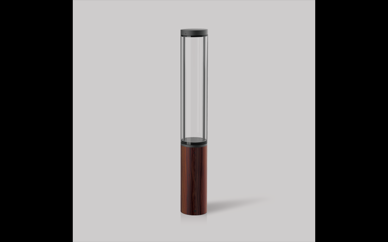 Luminis. CL627. Lumistik Ø6'' bollard with acrylic diffuser.