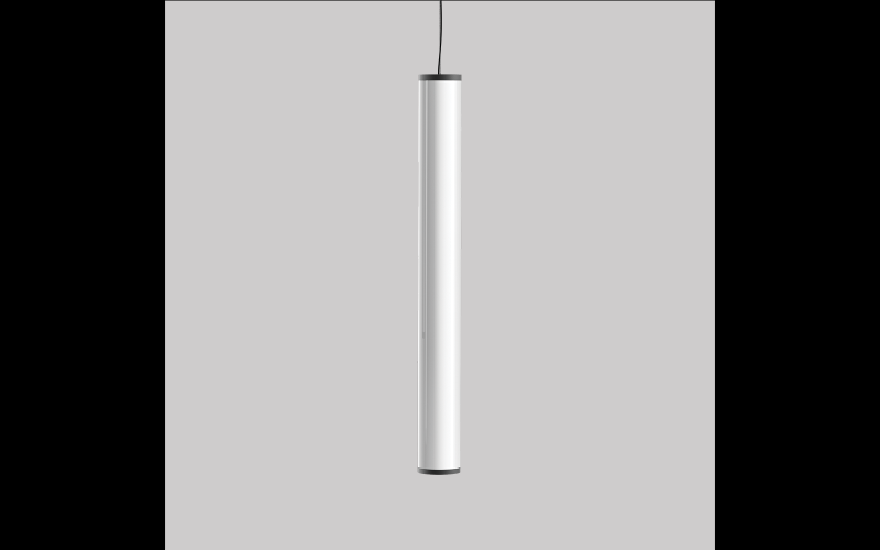 Luminis. CL876. Lumistik Ø8'' pendant with acrylic diffuser.