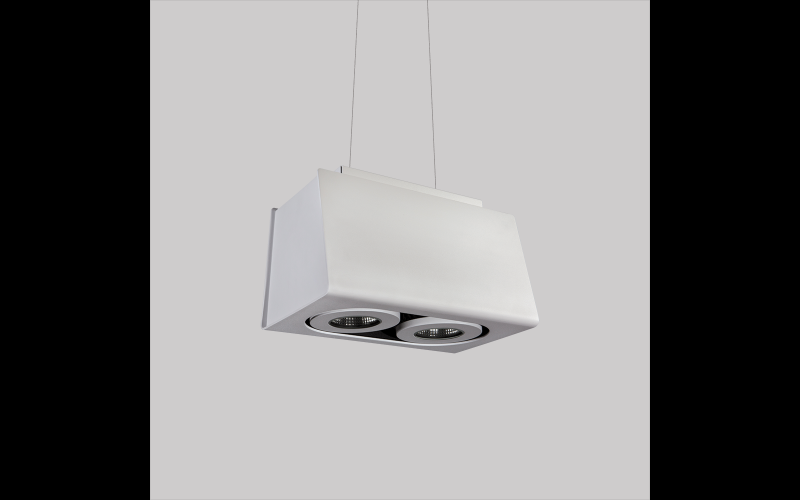 Luminis. MU120. Multilux 1x2 light module pendant.