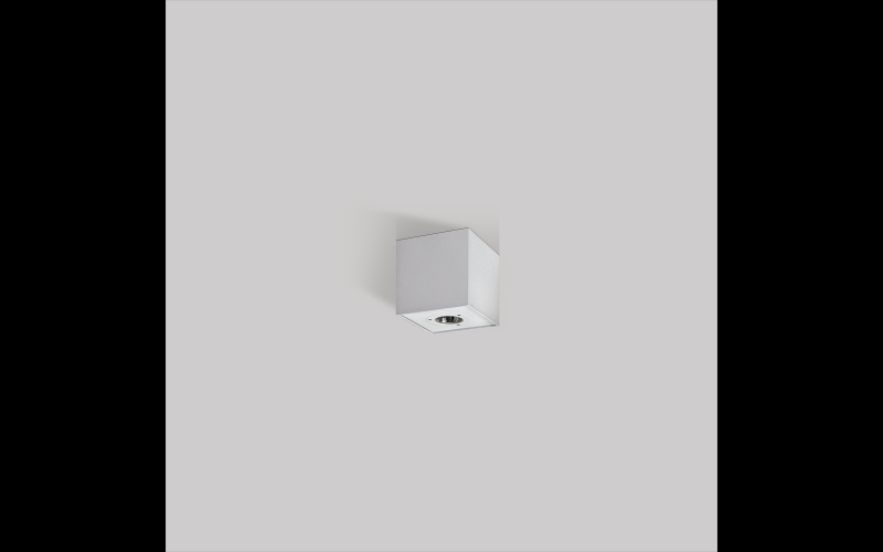 Luminis. SQ510. SYRIOS 5'' cubed shape ceiling mount.