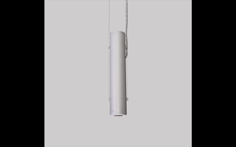 Luminis. SY306. SYRIOS Ø3'' cylindrical pendant with up/downlight.