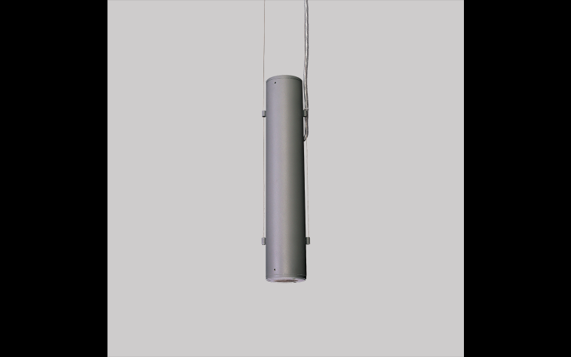 Luminis. SY306. SYRIOS Ø3'' cylindrical pendant with up/downlight.