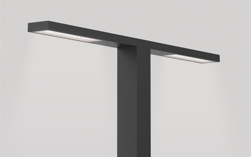 Luminis. BVA34. BELLEVUE SLIM POLE MOUNT.