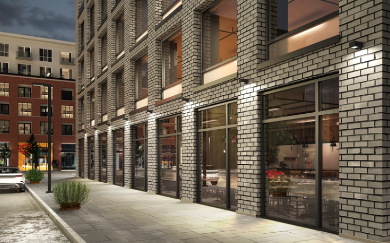 BVA12W. Bellevue WALL MOUNT. by Luminis, Acuity Brands