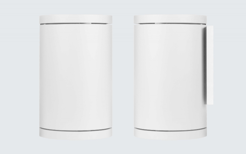 Lumenpulse. LACYL. Cylinder Large Wall Mount Indirect.
