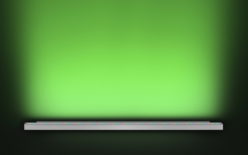 Lumenpulse. LOGNH. Lumenfacade Nano Horizontal Colour Changing.