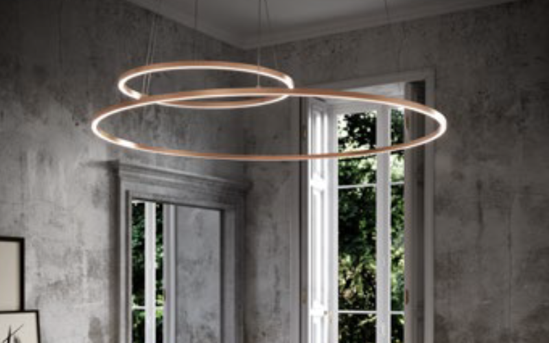 Linea Light iLED. TOUS. Tour Slim Pendant Round Direct.