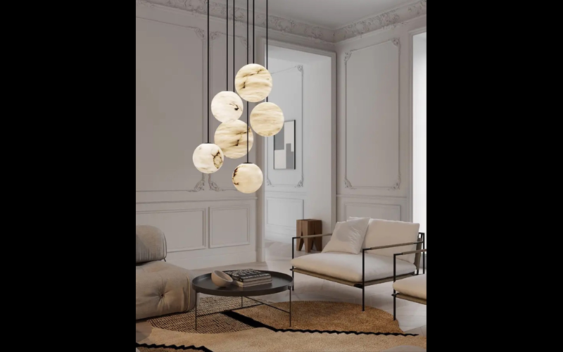 Lola Lighting. LL-MONS-AL. MOON small SINGLE (PENDANT).