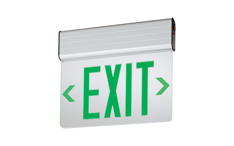 Lithonia Lighting. EDG/EDGR. Edge-Lit Exits Lamps Surface and Recessed Mount LED.