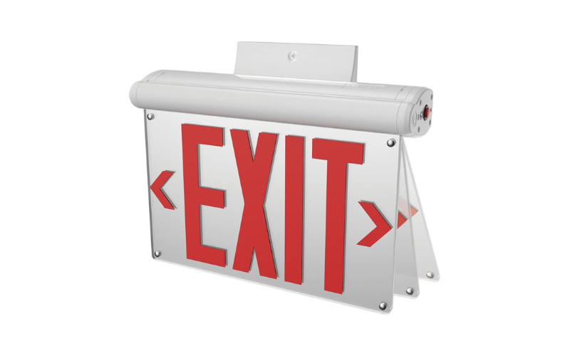 Lithonia Lighting. BE. Contractor Select Basics Edge-Lit Exit Sign.