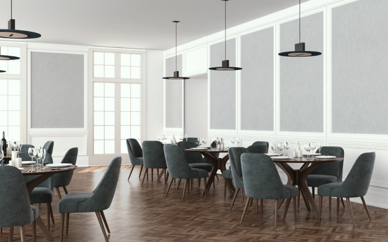 Lumenwerx. CLUP05ACO. CLUSTER ACOUSTIX PENDANT LINEAR PARABOLIC.