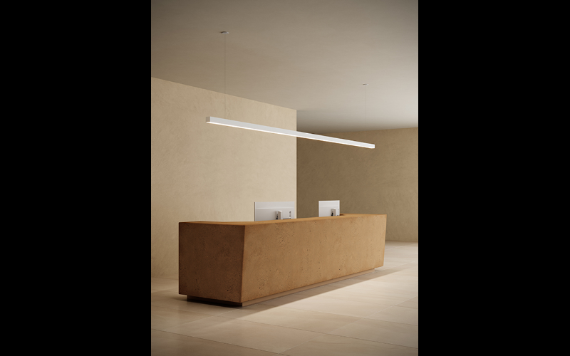 Lumenwerx. VSLIM2P. VIA SLIM 2 PENDANT DIRECT/INDIRECT, DIRECT Linear.