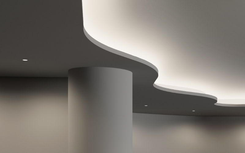 Lumenwerx. EVOQCURPAT/EVOQLIN/EVOQPAT. EVOQ FIELD-CURVABLE COVE LIGHTING.