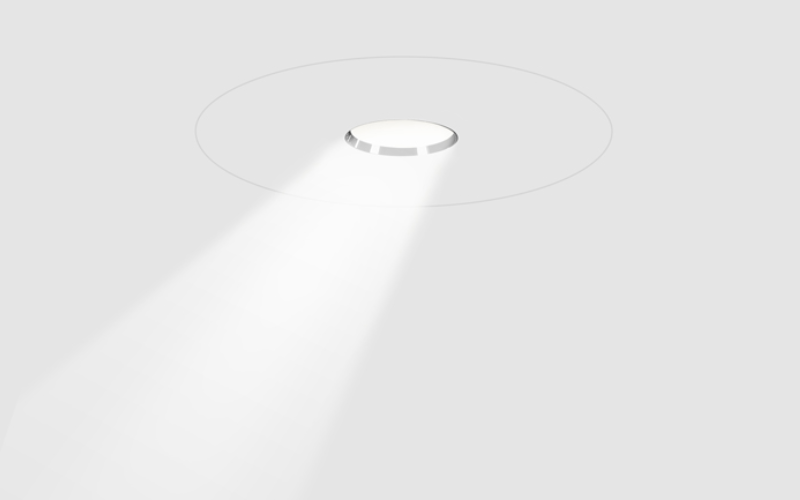 Lumenwerx. CUE05RR. CUE 1'' ROUND PINHOLE RECESSED.