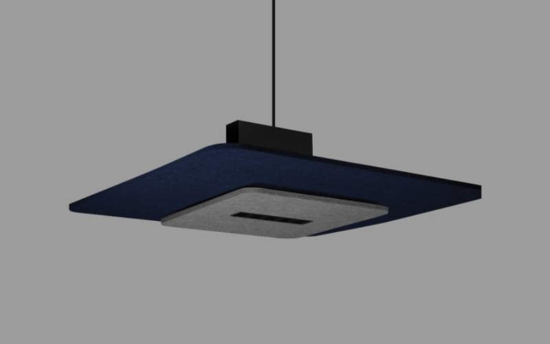 Lumenwerx. CLUP05A. CLUSTER ACOUSTIX PENDANT LINEAR PARABOLIC.