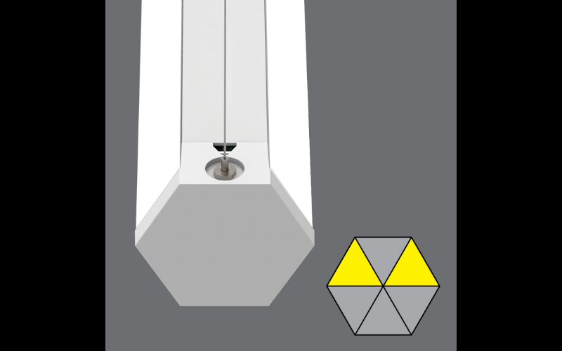 Lumenwerx. HEXP. HEX LED PENDANT.