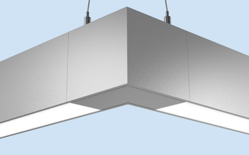 Mark Architectural Lighting. S2PDMP. SLOT 2 NODE PENDANT DIRECT PATTERN.