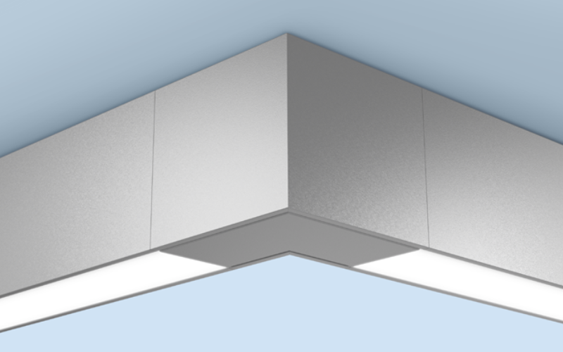Mark Architectural Lighting. S2SDMP. SLOT 2 NODE SURFACE DIRECT PATTERN.