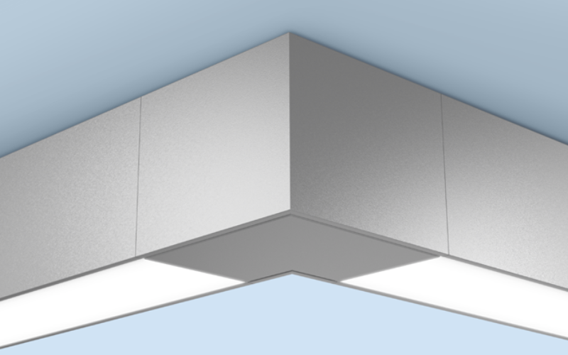 Mark Architectural Lighting. S4SDMP. SLOT 4 NODE SURFACE DIRECT PATTERN.