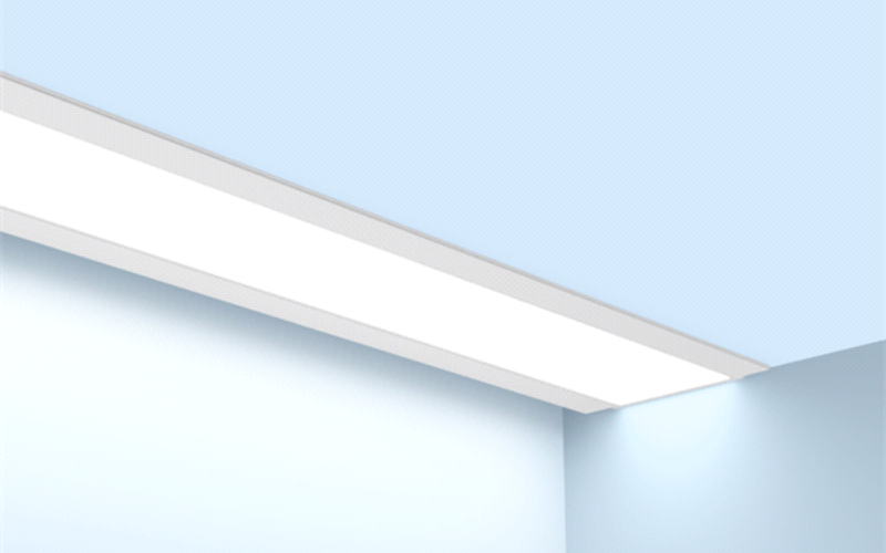 Mark Architectural Lighting. S2CD. SLOT 2 PERIMETER TUNABLE WHITE DC2DC ARCHITECTURE.