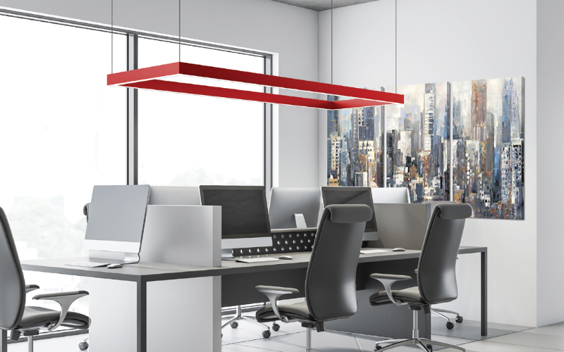 S1LDP Slot 1 Direct Pendant Patterns Tunable White POWERED BY MODULUS 