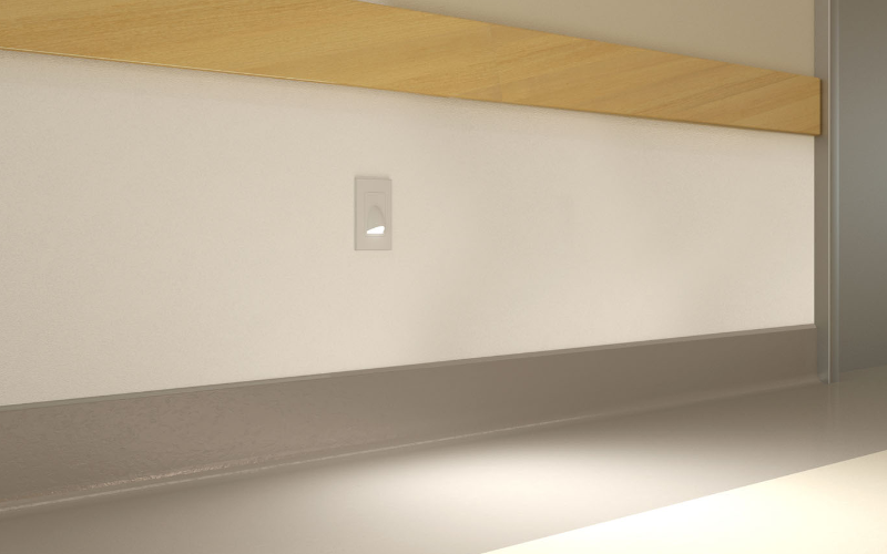 New Star Lighting. CCSLR. COMPLETECARE RECTANGLE STEPLIGHT SERIES.