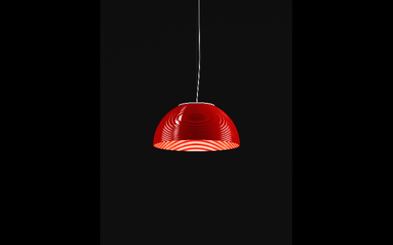 OCL Architectural Lighting. CTP2. HELA Printz CENTRO PENDANT.