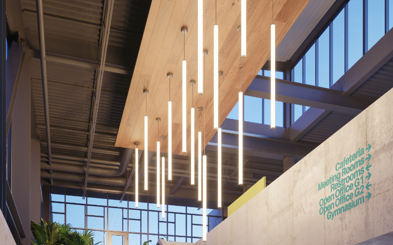 OCL Architectural Lighting. TB3. Tubie PENDANT.