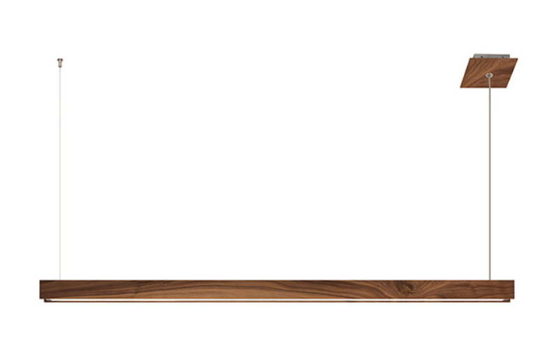 GLUD. GLIDE WOOD UP/DOWN LIGHT END FEED WITH POWER IN CANOPY. by Pure ...