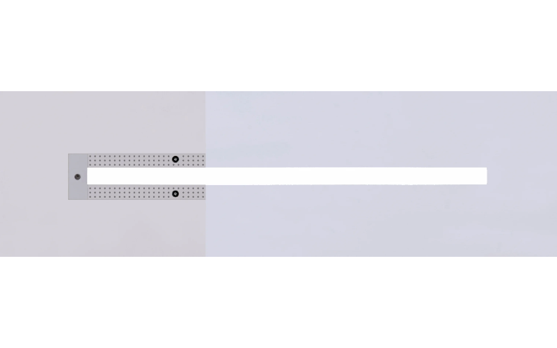 Pure Edge Lighting. TL1A. TRULINE 1A RGB/RGBW 24VDC, PLASTER-IN LED SYSTEM.