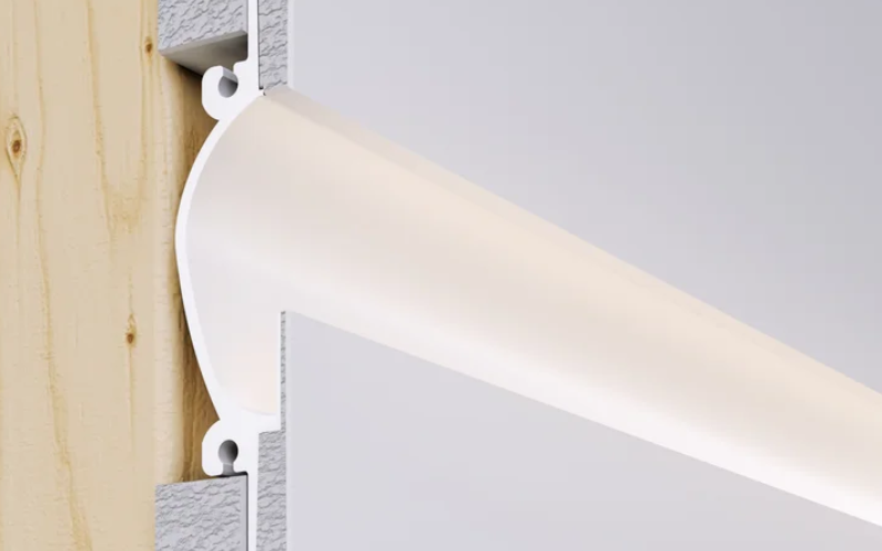 Pure Edge Lighting. RV. REVEAL COVE & PATHWAY RGBTW 24VDC PLASTER-IN LED SYSTEM, 5 CHANNEL WIRELESS CONTROL.