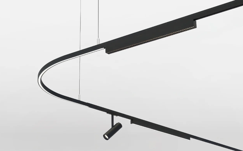PureEdge Lighting. MTS48. MICRO TRACK 48VDC CLASS 2, SINGLE CIRCUIT, SUSPENSION TRACK SYSTEM.